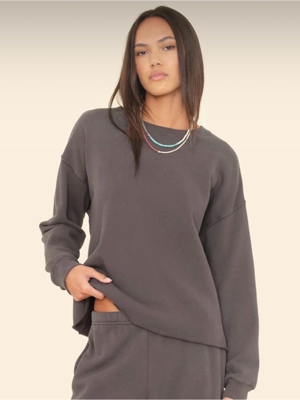 Xirena Honor Sweatshirt in Heather Gray
